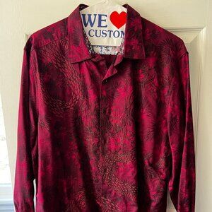 Robert Graham embroidered shirt